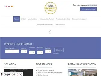 hotel-le-biarritz.com