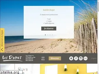 hotel-les-dunes.com