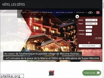 hotel-lescotes.com