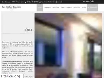 hotel-lesrochesblanches.com