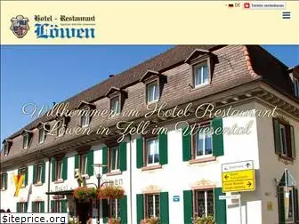 hotel-loewen-zell.com
