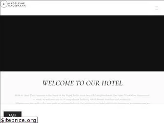 hotel-madeleine-haussmann.com