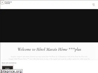 hotel-marais-home.fr