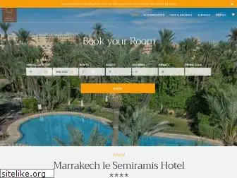 hotel-marrakech-semiramis.com