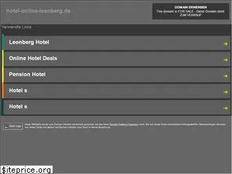 hotel-online-leonberg.de