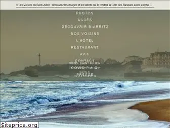 hotel-saint-julien-biarritz.fr
