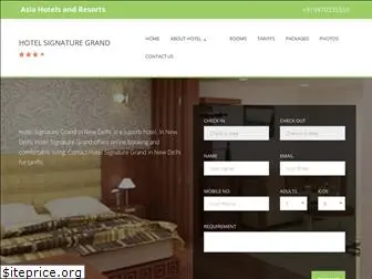 hotel-signature-grand-new-delhi.hotelsgds.com