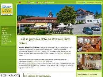 hotel-zur-post-eisborn.de