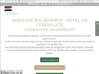 hotelamceresplatz.com