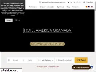 hotelamericagranada.com