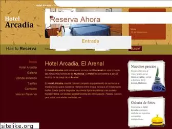 hotelarcadiaarenal.com