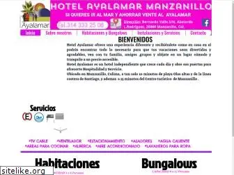 hotelayalamarmanzanillo.com