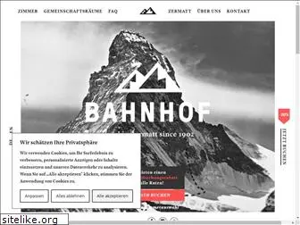 hotelbahnhofzermatt.com