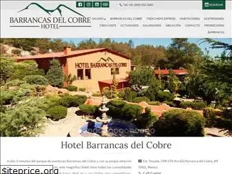 hotelbarrancasdelcobre.com