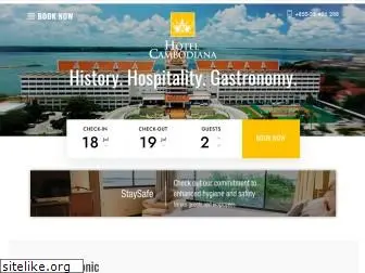 hotelcambodiana.com.kh