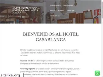 hotelcasablancacusco.com
