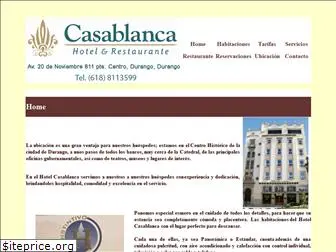 hotelcasablancadurango.com