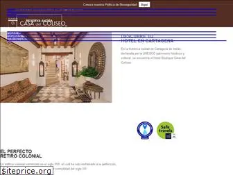 hotelcasadelcoliseocartagena.com