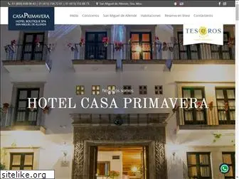 hotelcasaprimavera.com