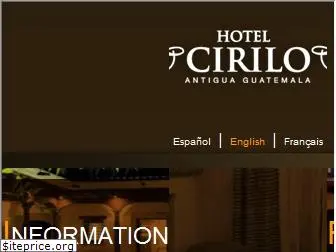 hotelcirilo.com