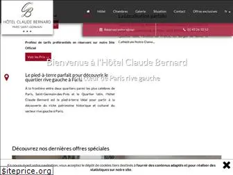 hotelclaudebernardparis.com