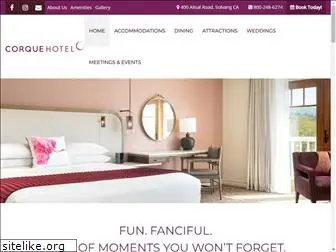 hotelcorque.com