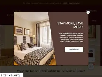 hotelcortinarome.com