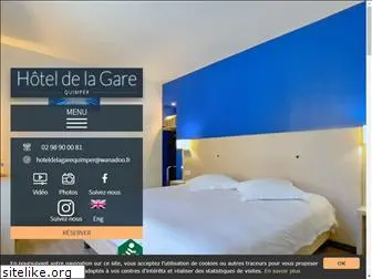 hoteldelagarequimper.com