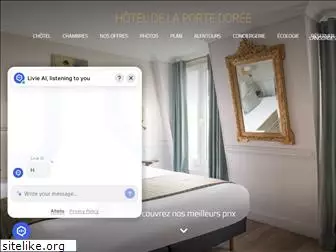 hoteldelaportedoree.com