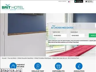hoteldeparis-stjeandeluz.com