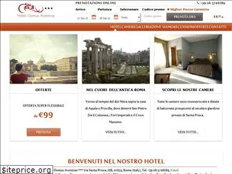 hoteldomusaventina.com