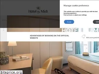 hoteldumidi-nice.com