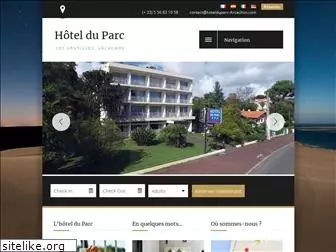 hotelduparc-arcachon.com