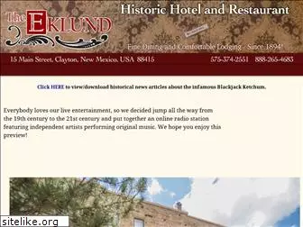 hoteleklund.com
