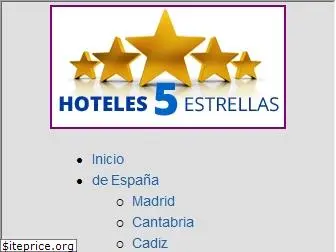 hotelescincoestrellas.net