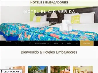 hotelesembajadores.com