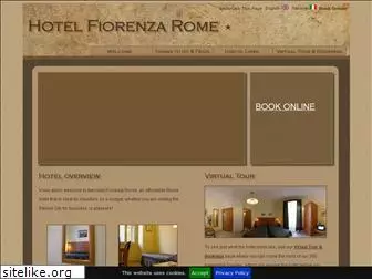 hotelfiorenzarome.com