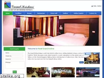 hotelgrandkrishna.com