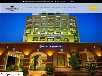 hotelgrandparkbarisal.com