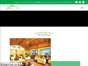 hotelhimalayanvilla.com