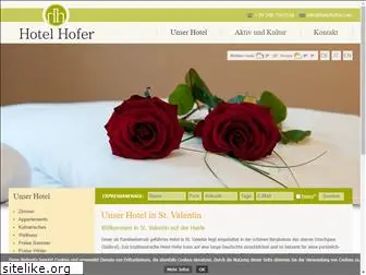 hotelhofer.com