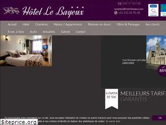 hotellebayeux.com