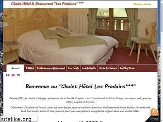hotellesprodains.com