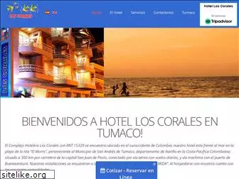 hotelloscorales.com