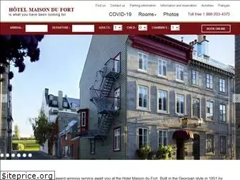 hotelmaisondufort.com