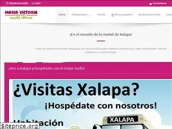 hotelmariavictoriaxalapa.com