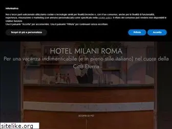 hotelmilanirome.com