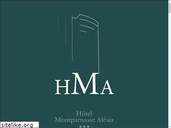 hotelmontparnassealesia.com