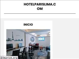 hotelparislima.com