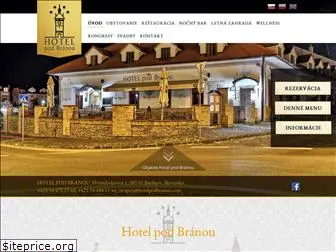 hotelpodbranou.com